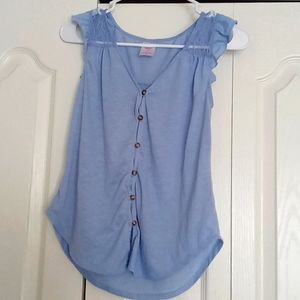 No Boundries light blue shirt. Xs